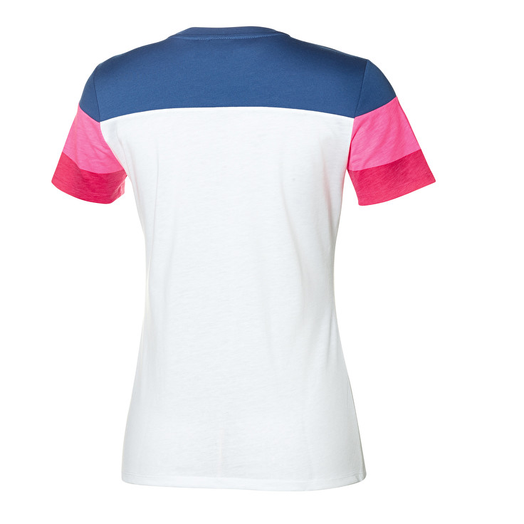 Blue / Pink / White Lotto Athletica Prime W Ii Js Women's T Shirts | Lotto-48430