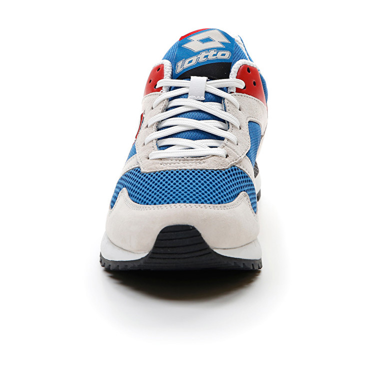 Blue / Red / Grey Lotto Runner Plus '95 Iii Men's Sneakers | Lotto-80188