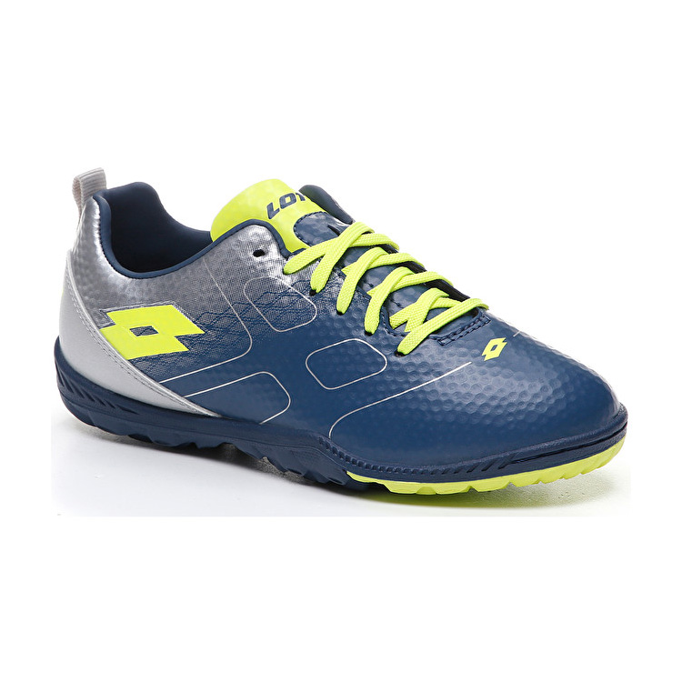 Blue / Silver / Green Lotto Maestro 700 Tf Jr Kids' Soccer Shoes | Lotto-50067