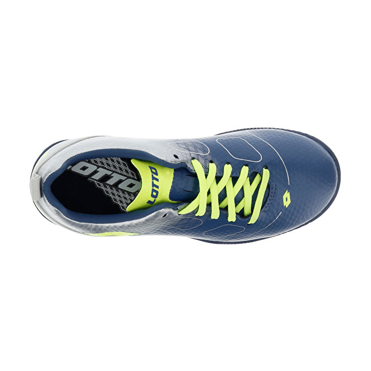 Blue / Silver / Green Lotto Maestro 700 Tf Jr Kids' Soccer Shoes | Lotto-50067