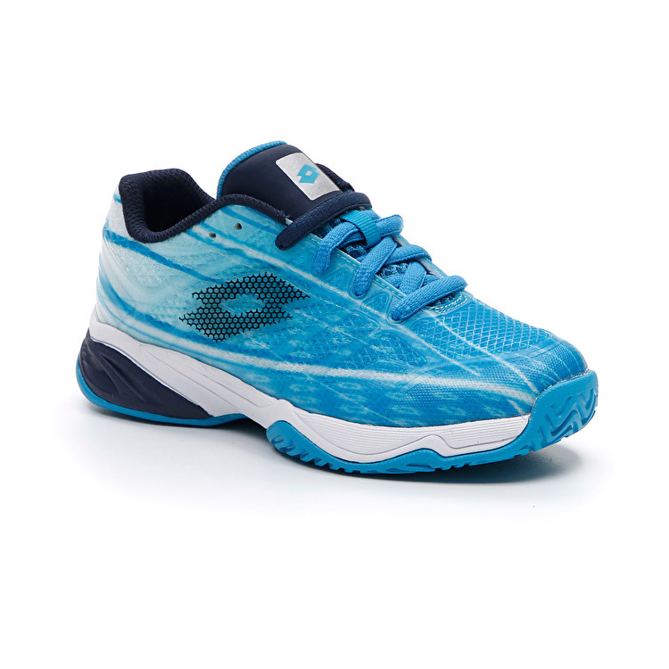 Blue / White Lotto Mirage 300 Alr Jr Kids' Tennis Shoes | Lotto-61314