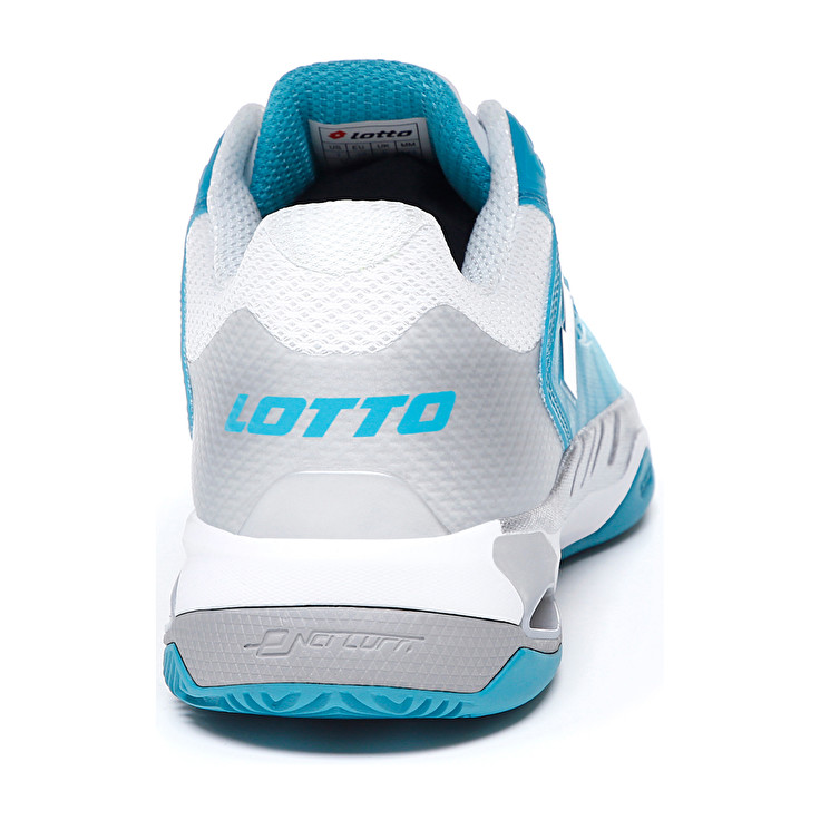 Blue / White / Silver Lotto Mirage 100 Cly W Women's Tennis Shoes | Lotto-22832