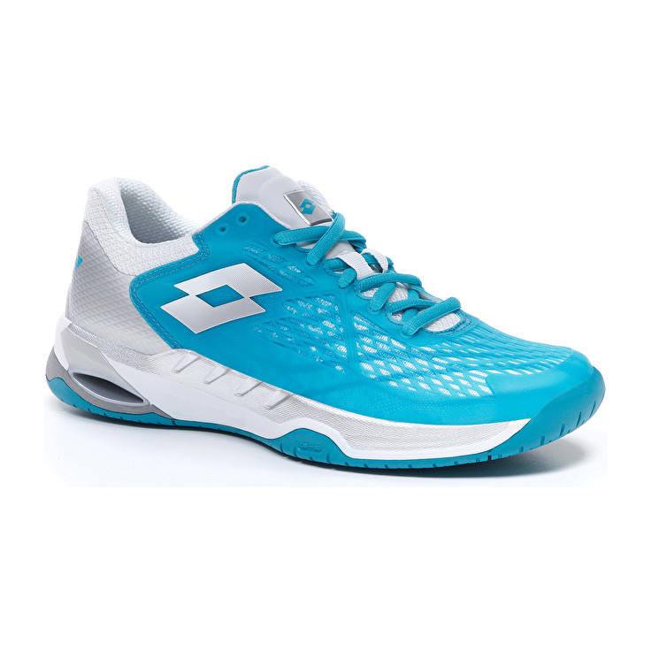 Blue / White / Silver Lotto Mirage 100 Spd W Women's Tennis Shoes | Lotto-41967