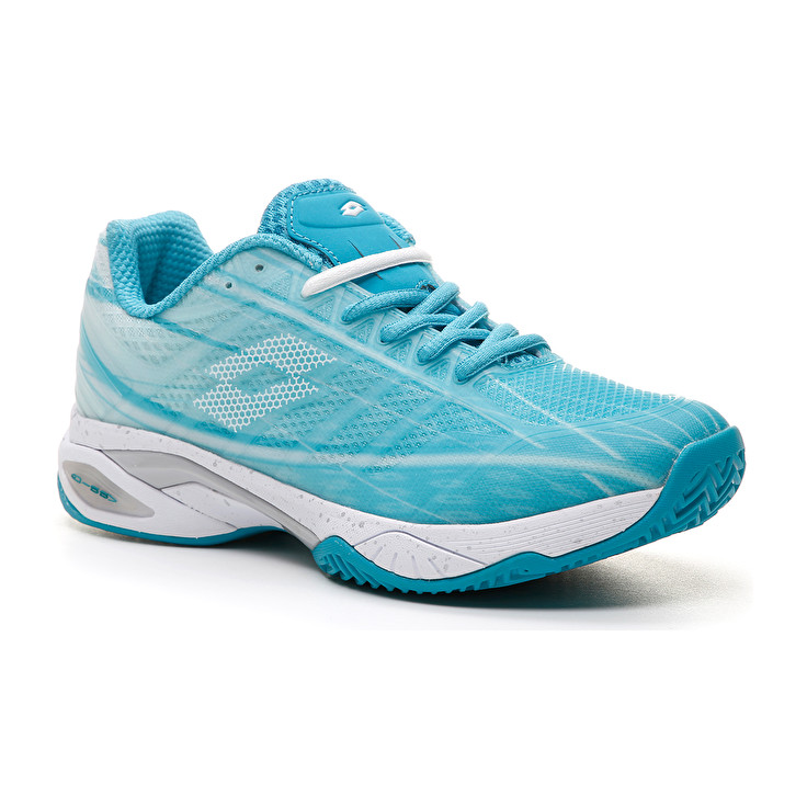 Blue / White / Silver Lotto Mirage 300 Cly W Women's Tennis Shoes | Lotto-24996