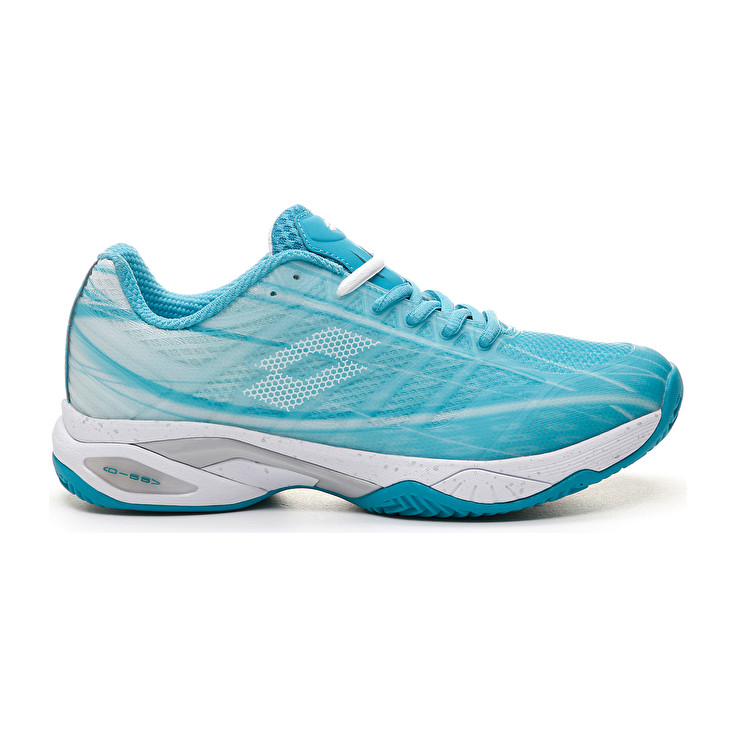 Blue / White / Silver Lotto Mirage 300 Cly W Women\'s Tennis Shoes | Lotto-24996