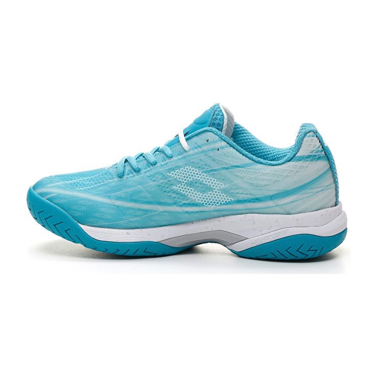 Blue / White / Silver Lotto Mirage 300 Spd W Women's Tennis Shoes | Lotto-73803