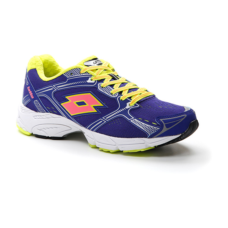 Blue / Yellow Lotto Aq 200 Ap W Women's Running Shoes | Lotto-70606