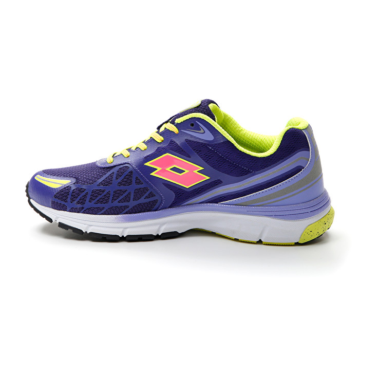 Blue / Yellow Lotto Aq 400 W Women's Running Shoes | Lotto-10041