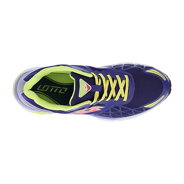 Blue / Yellow Lotto Aq 400 W Women's Running Shoes | Lotto-10041