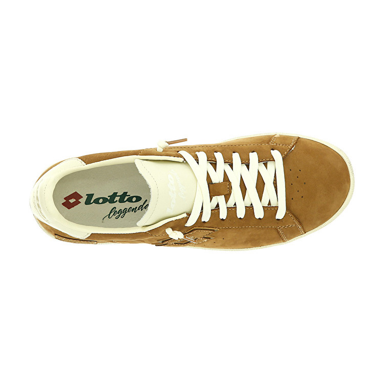 Brown Lotto Autograph Nu Men's Sneakers | Lotto-90035