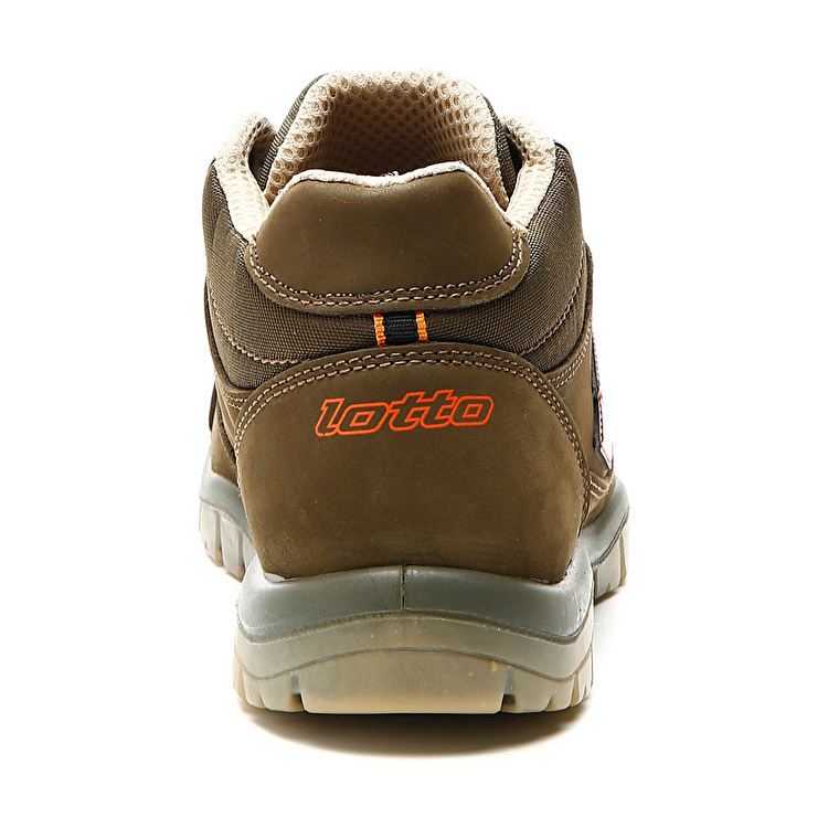 Brown Lotto Jump Mid 900 S3 Src Men's Safety Shoes | Lotto-69002