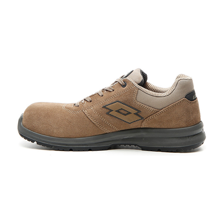 Brown Lotto Race 400 S3 Sd Men's Safety Shoes | Lotto-33612