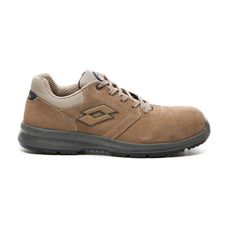 Brown Lotto Race 400 S3 Sd Men\'s Safety Shoes | Lotto-33612