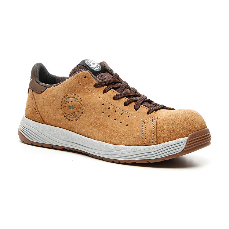 Brown Lotto Skate S1p Src Men's Safety Shoes | Lotto-39330