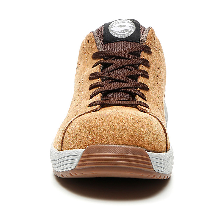 Brown Lotto Skate S1p Src Men's Safety Shoes | Lotto-39330