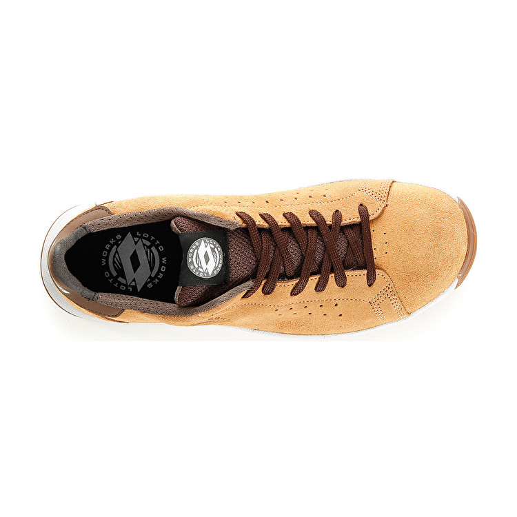 Brown Lotto Skate S1p Src Men's Safety Shoes | Lotto-39330