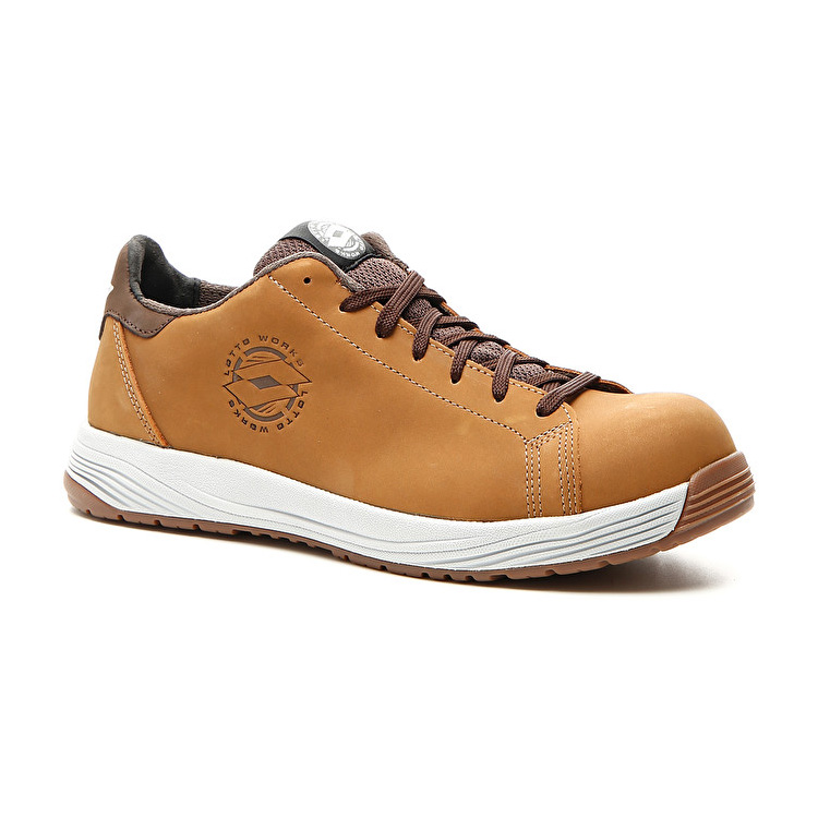 Brown Lotto Skate S3 Src Men's Safety Shoes | Lotto-13271