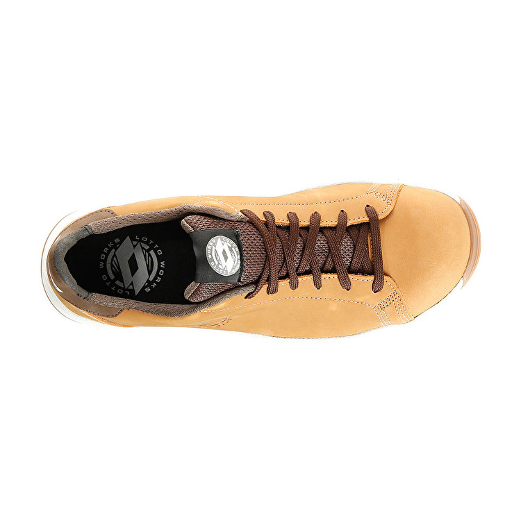 Brown Lotto Skate S3 Src Men's Safety Shoes | Lotto-13271