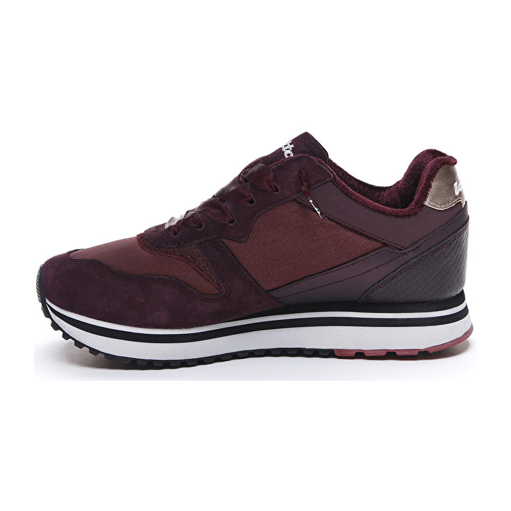 Burgundy Lotto Slice W Women's Sneakers | Lotto-73058