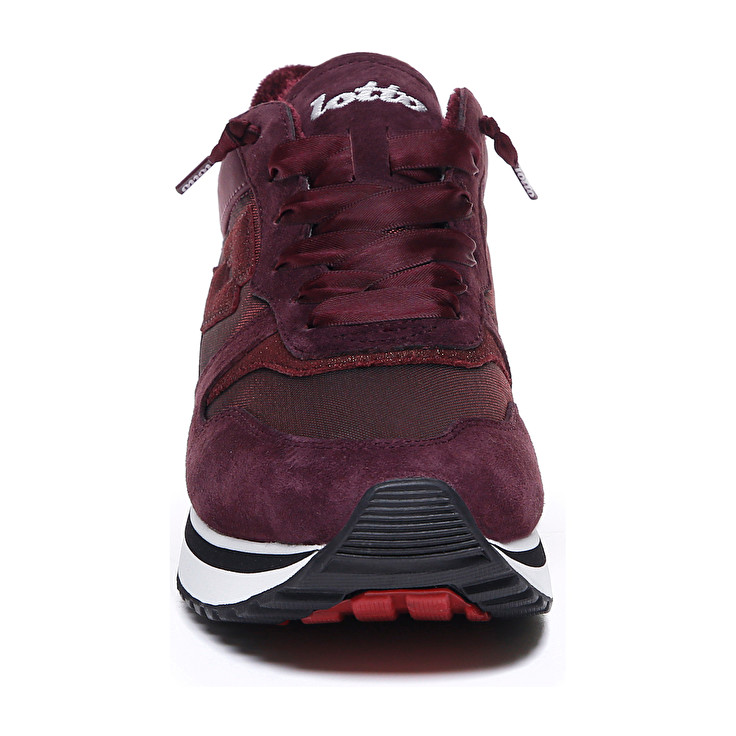 Burgundy Lotto Slice W Women's Sneakers | Lotto-73058