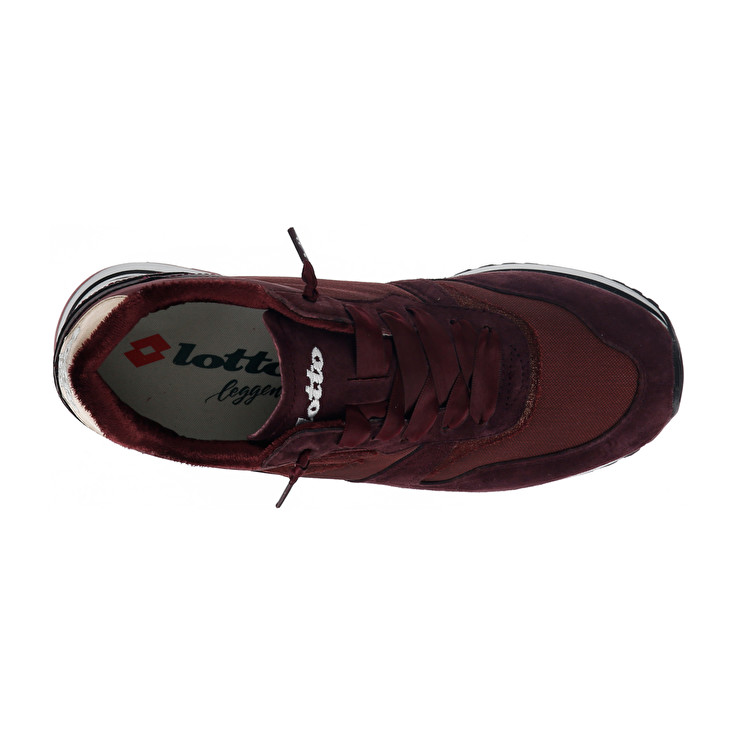 Burgundy Lotto Slice W Women's Sneakers | Lotto-73058