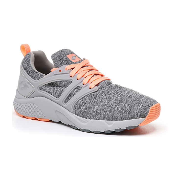 Coral / Grey Lotto Breeze Ii Mlg W Women's Lifestyle Shoes | Lotto-68183