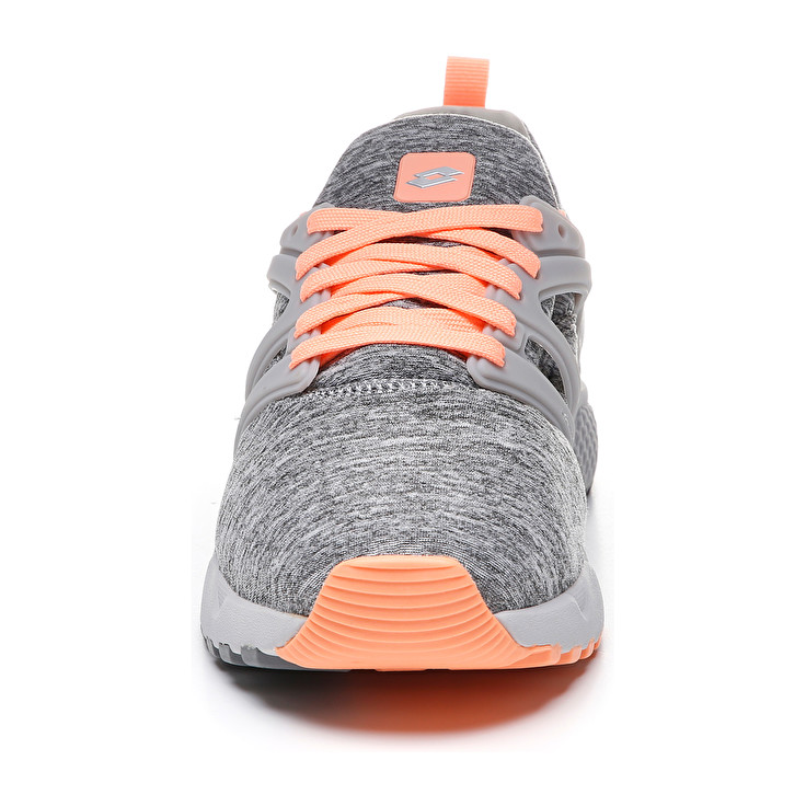 Coral / Grey Lotto Breeze Ii Mlg W Women's Lifestyle Shoes | Lotto-68183