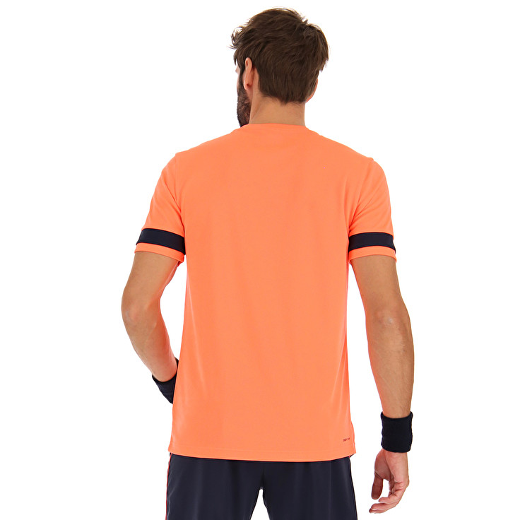 Coral Lotto Superrapida V Men's T Shirts | Lotto-25037