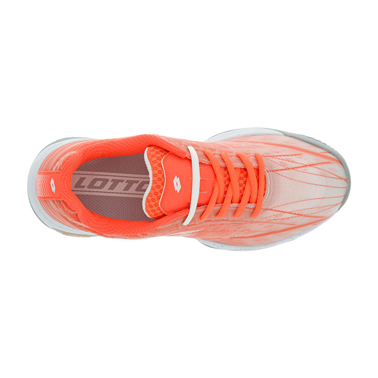 Coral / White Lotto Mirage 300 Cly W Women's Tennis Shoes | Lotto-87360