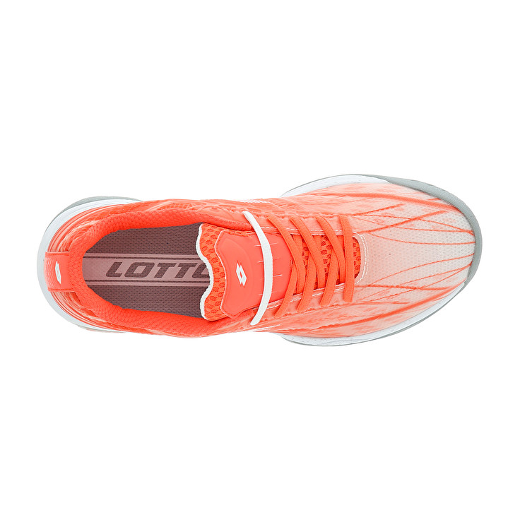 Coral / White Lotto Mirage 300 Spd W Women's Tennis Shoes | Lotto-27808