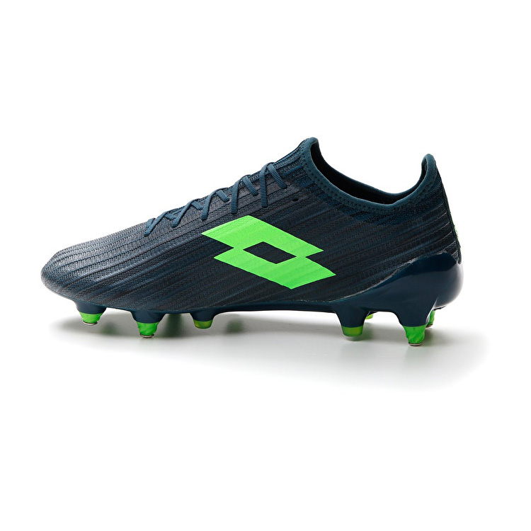 Green / Black Lotto Solista 200 Iii Sgx Men's Soccer Shoes | Lotto-25386