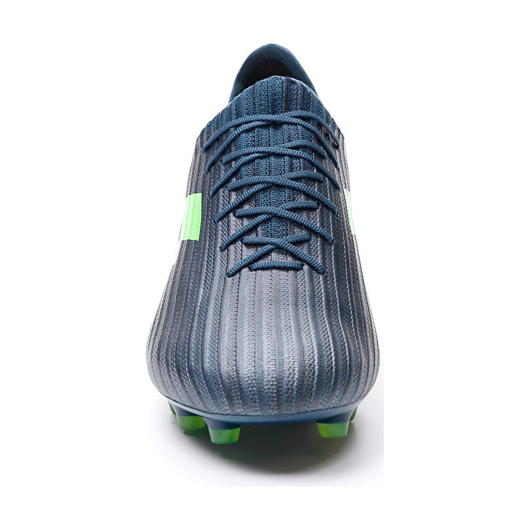 Green / Blue Lotto Solista 200 Iii Fg Men's Soccer Shoes | Lotto-74149