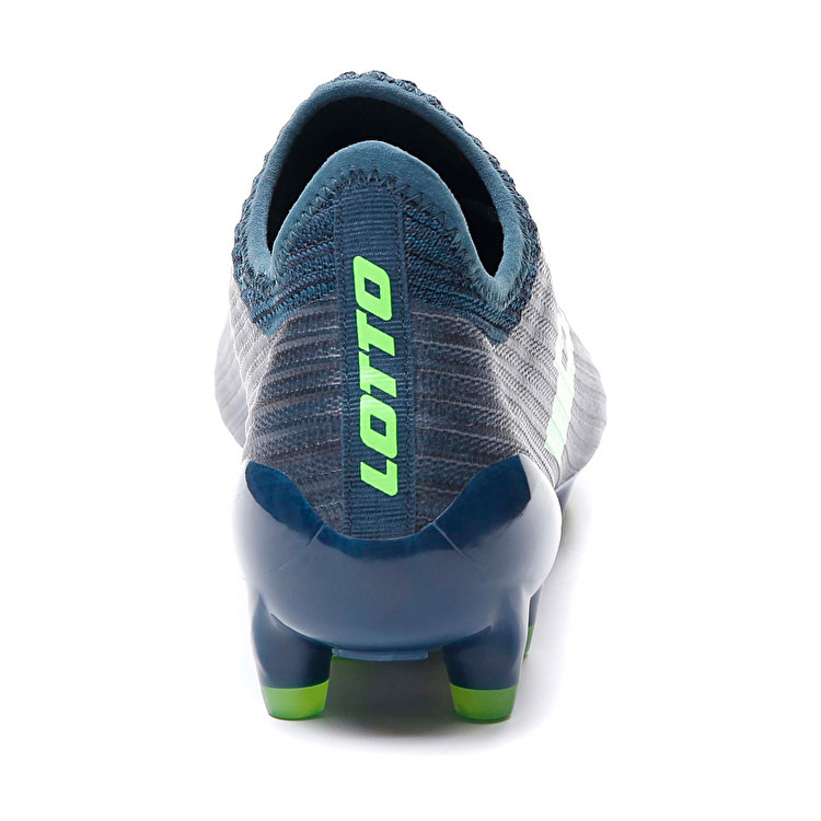 Green / Blue Lotto Solista 200 Iii Fg Men's Soccer Shoes | Lotto-74149