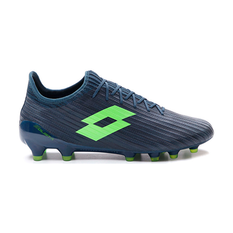 Green / Blue Lotto Solista 200 Iii Fg Men\'s Soccer Shoes | Lotto-74149