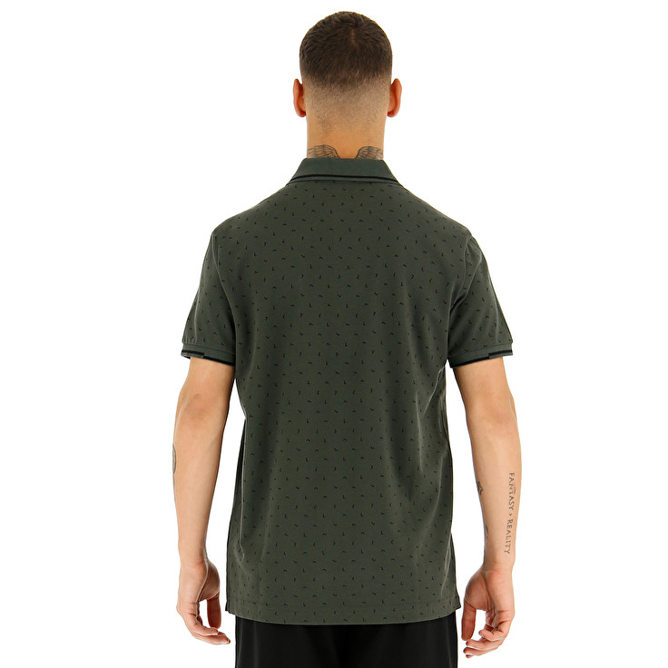 Green Lotto Elba Men's Polo Shirts | Lotto-97756