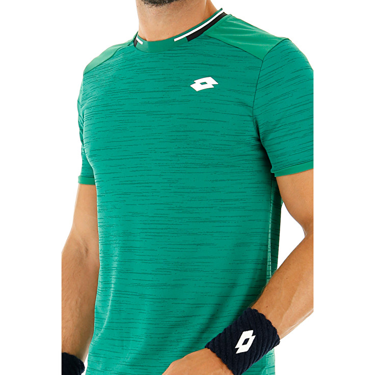 Green Lotto Top Ten Ii Pl Men's T Shirts | Lotto-21560