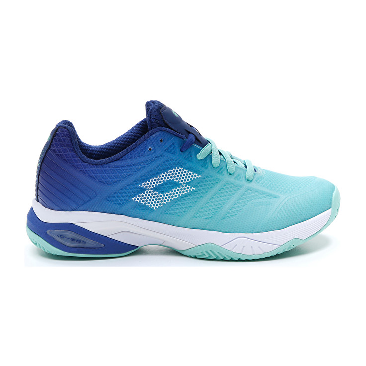 Green / White / Blue Lotto Mirage 300 Ii Cly W Women\'s Tennis Shoes | Lotto-42692