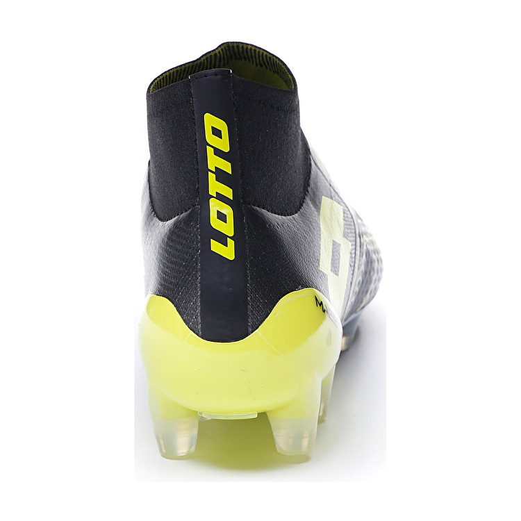 Grey / Black / Green Lotto Maestro 100 Iii Fg Men's Soccer Shoes | Lotto-65096