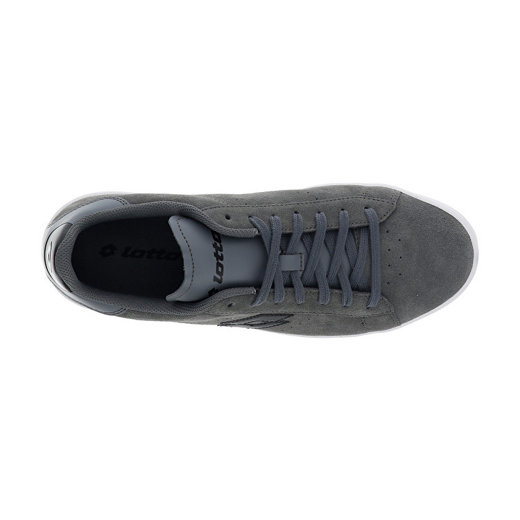 Grey / Black Lotto 1973 Evo Sue Men's Lifestyle Shoes | Lotto-48199