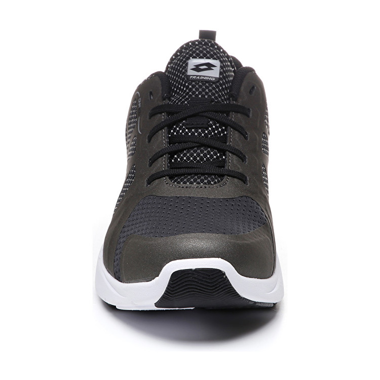 Grey / Black Lotto Dinamica 400 Men's Lifestyle Shoes | Lotto-62360