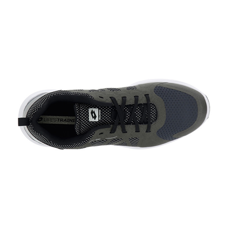 Grey / Black Lotto Dinamica 400 Men's Lifestyle Shoes | Lotto-62360