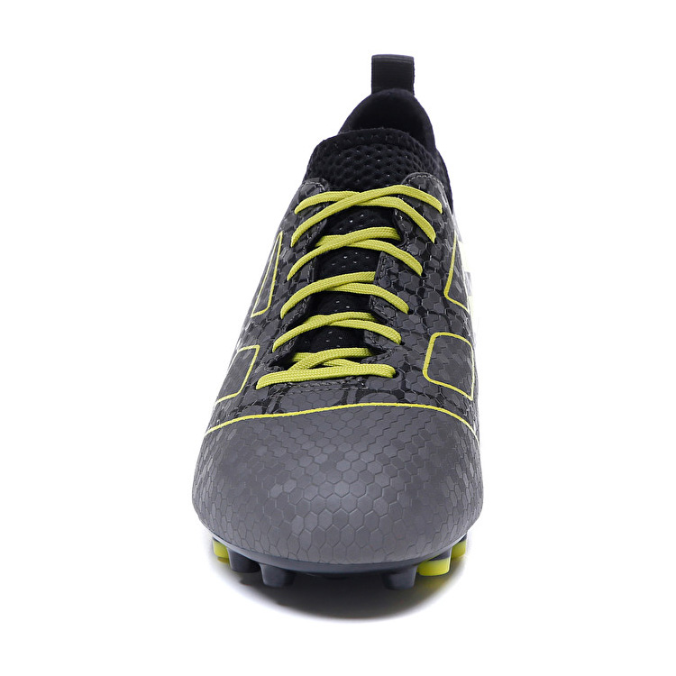 Grey / Black / Yellow Lotto Maestro 700 Iii Agm Men's Soccer Shoes | Lotto-16383