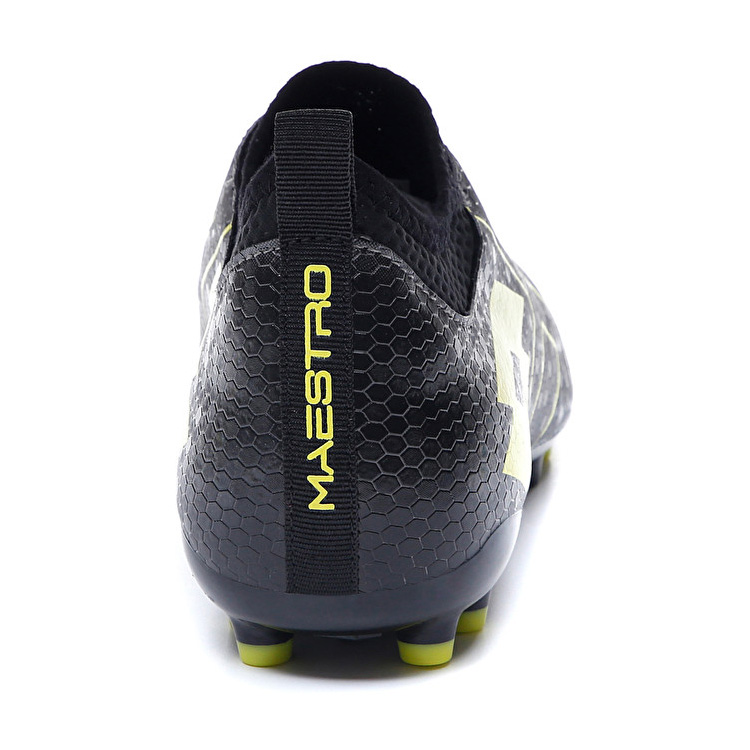 Grey / Black / Yellow Lotto Maestro 700 Iii Agm Men's Soccer Shoes | Lotto-16383