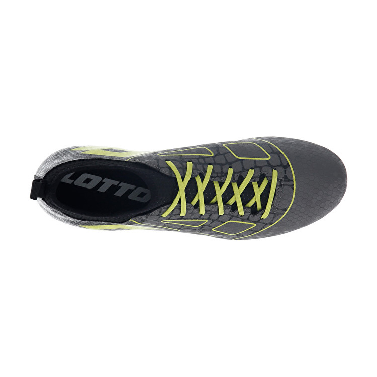 Grey / Black / Yellow Lotto Maestro 700 Iii Agm Men's Soccer Shoes | Lotto-16383