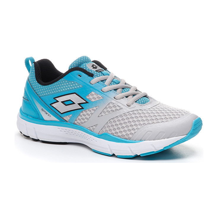 Grey / Blue Lotto Speedride 300 Iv W Women's Running Shoes | Lotto-86371