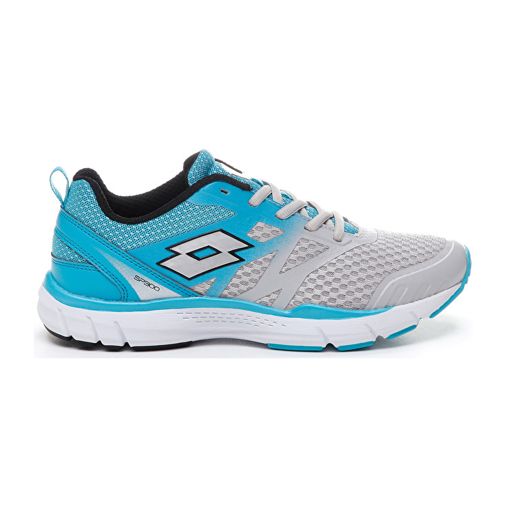 Grey / Blue Lotto Speedride 300 Iv W Women\'s Running Shoes | Lotto-86371