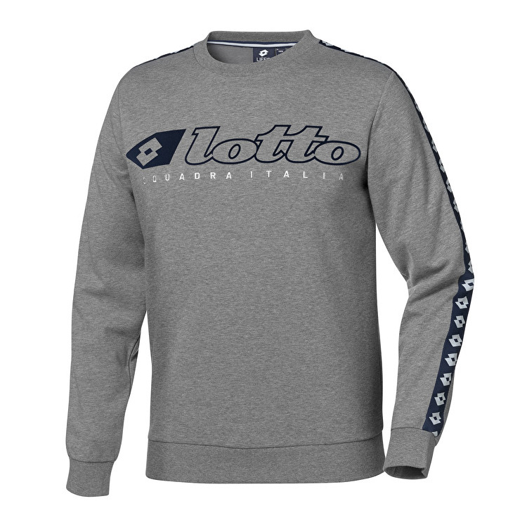 Grey Lotto Athletica Due Sweat Men\'s Sweatshirt | Lotto-96102