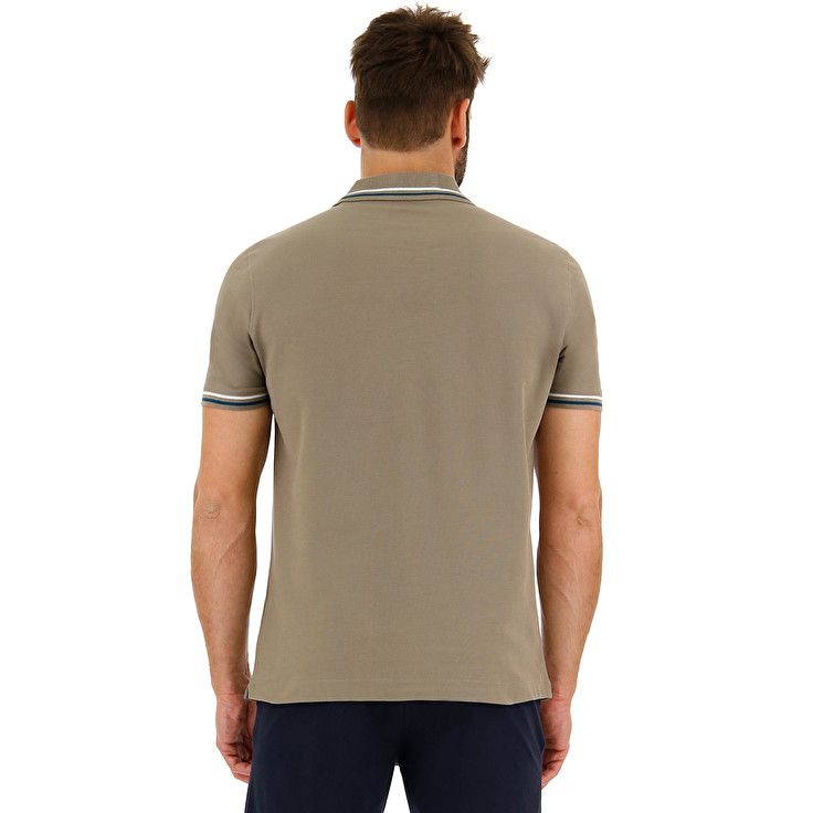 Grey Lotto Classica Men's Polo Shirts | Lotto-44505