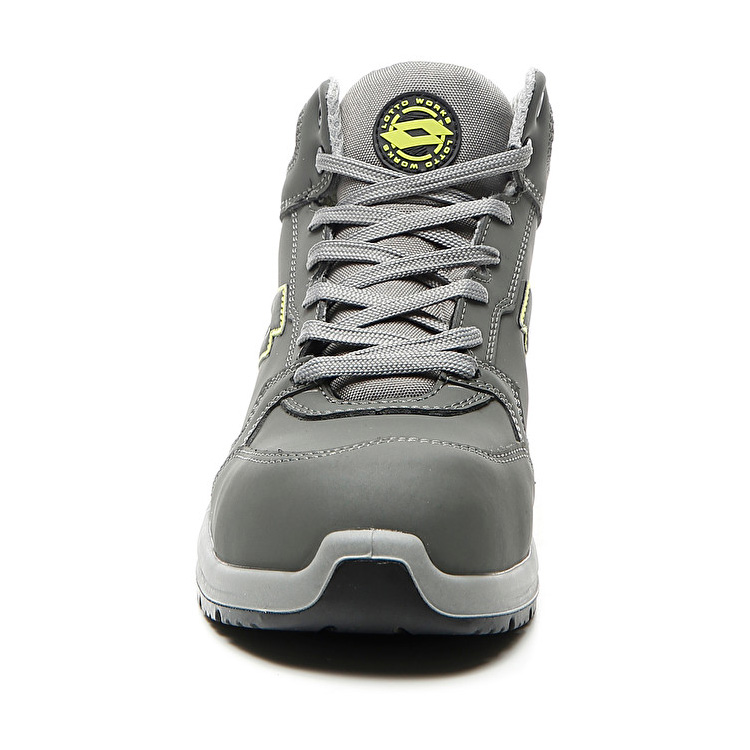 Grey Lotto Race 200 Mid S3 An Men's Safety Shoes | Lotto-59174