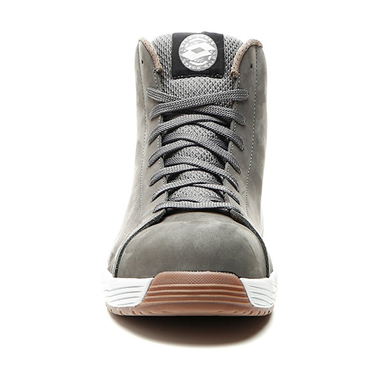 Grey Lotto Skate Mid S3 Src Men's Safety Shoes | Lotto-14979